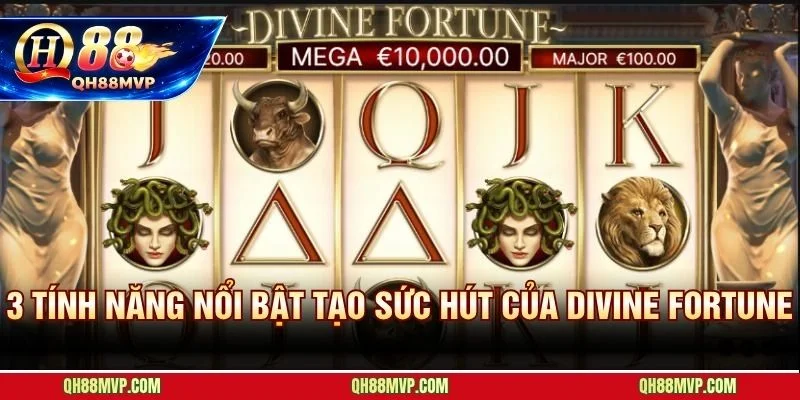 Ba cơ chế gameplay của Divine Fortune tạo chiều sâu vượt slot thông thường
