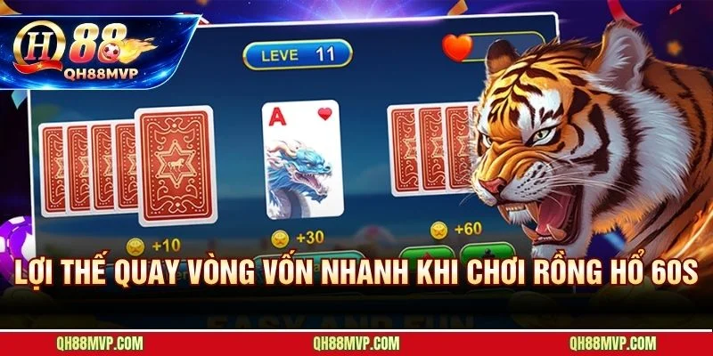 Tốc độ 60 ván mỗi giờ phản ánh đòn bẩy quay vốn vượt trội